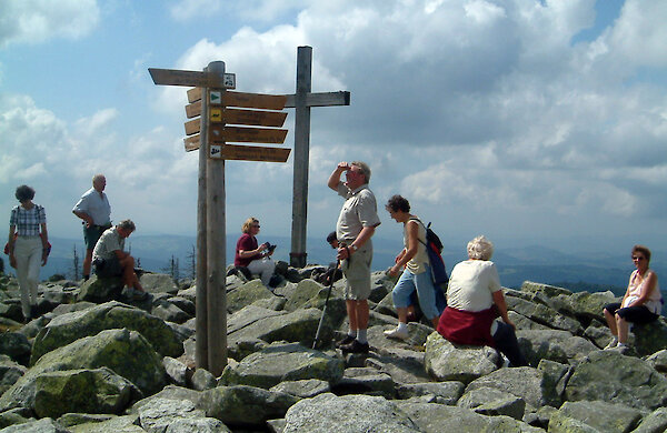 Lusengipfel im Bayerischen Wald